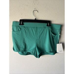 Carve Designs Swim Lorenzo Short  Teal Green XL Beach Medium Rise UPF 50 New